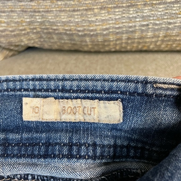 Seven 7 Women’s Jeans size 10 Boot Cut Embellished Pockets - Picture 8 of 10